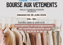 Bourse aux vetements 28 juin 2026 AFR