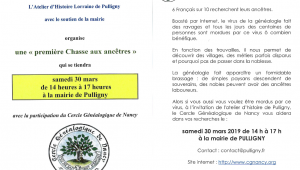 Chasse aux ancêtres