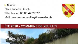 Xeuilley Communication Été 2020