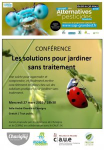 "Des solutions pour jardiner sans traitement"