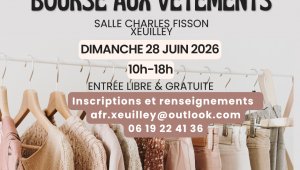 Bourse aux vetements 28 juin 2026 AFR